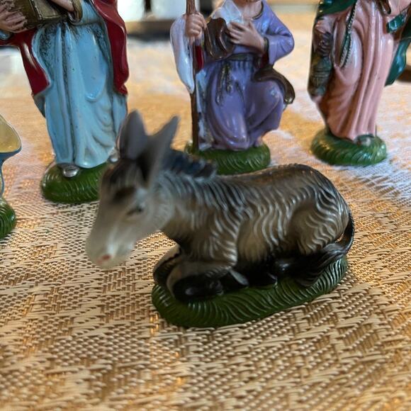 Vintage Italian Christmas nativity set *incomplete - Picture 5 of 12